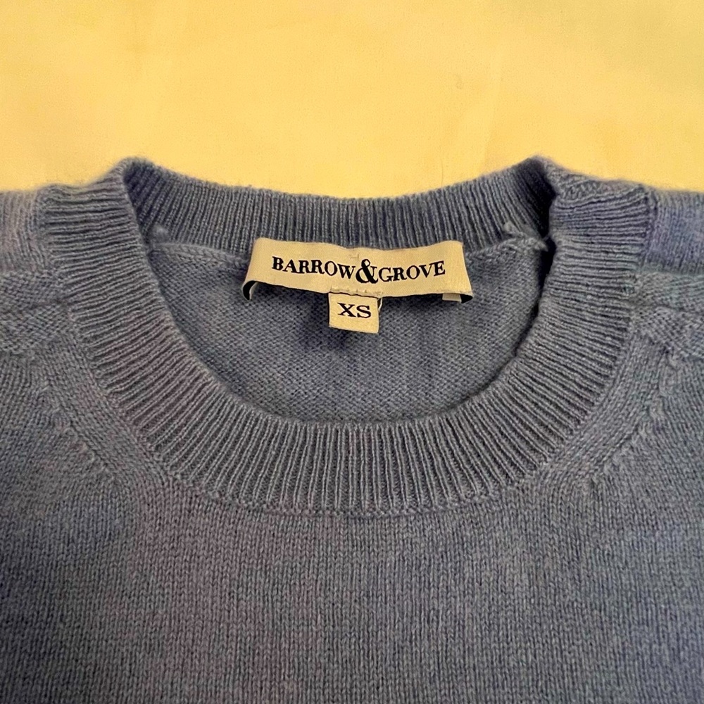 Barrow & Grove, cashmere short sleeve
